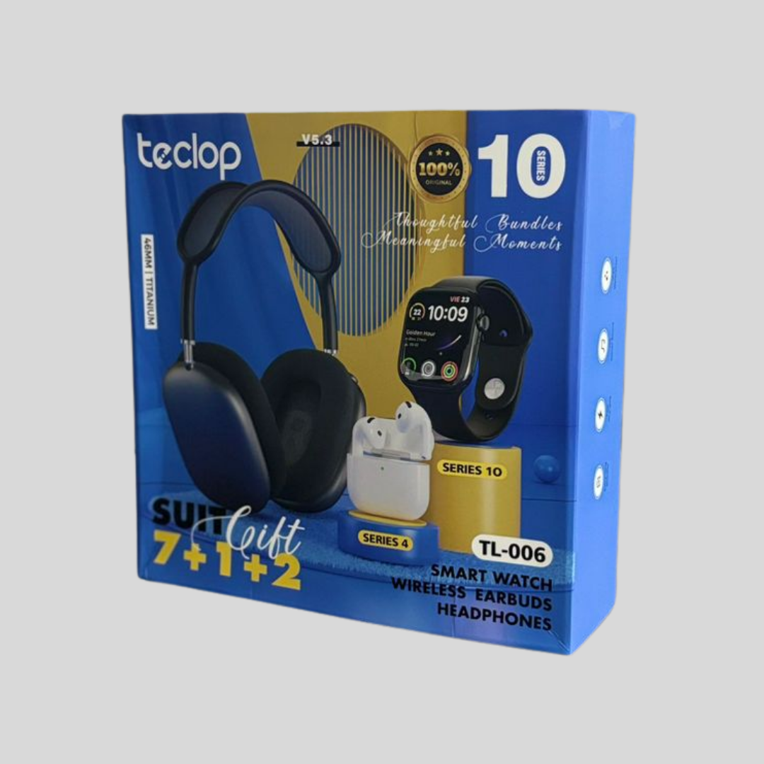 Combo Tecno Audifonos + Reloj